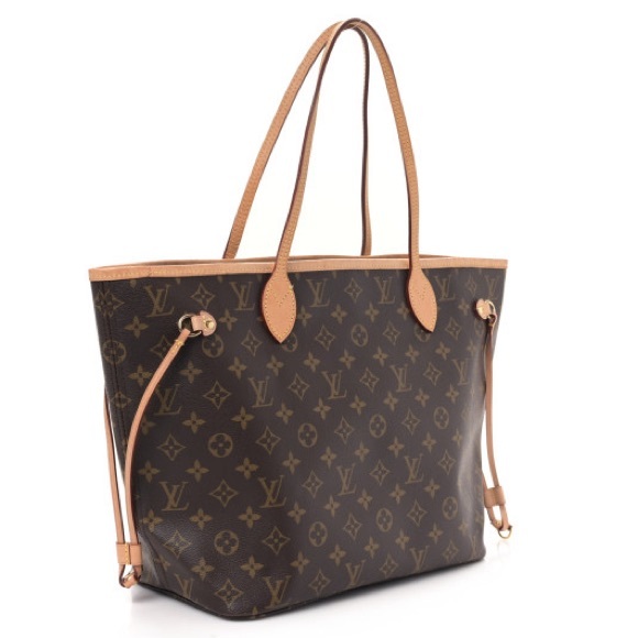 SOLD IN STORE Louis Vuitton Monogram  NEVERFULL  with Pochette - Picture 3 of 17